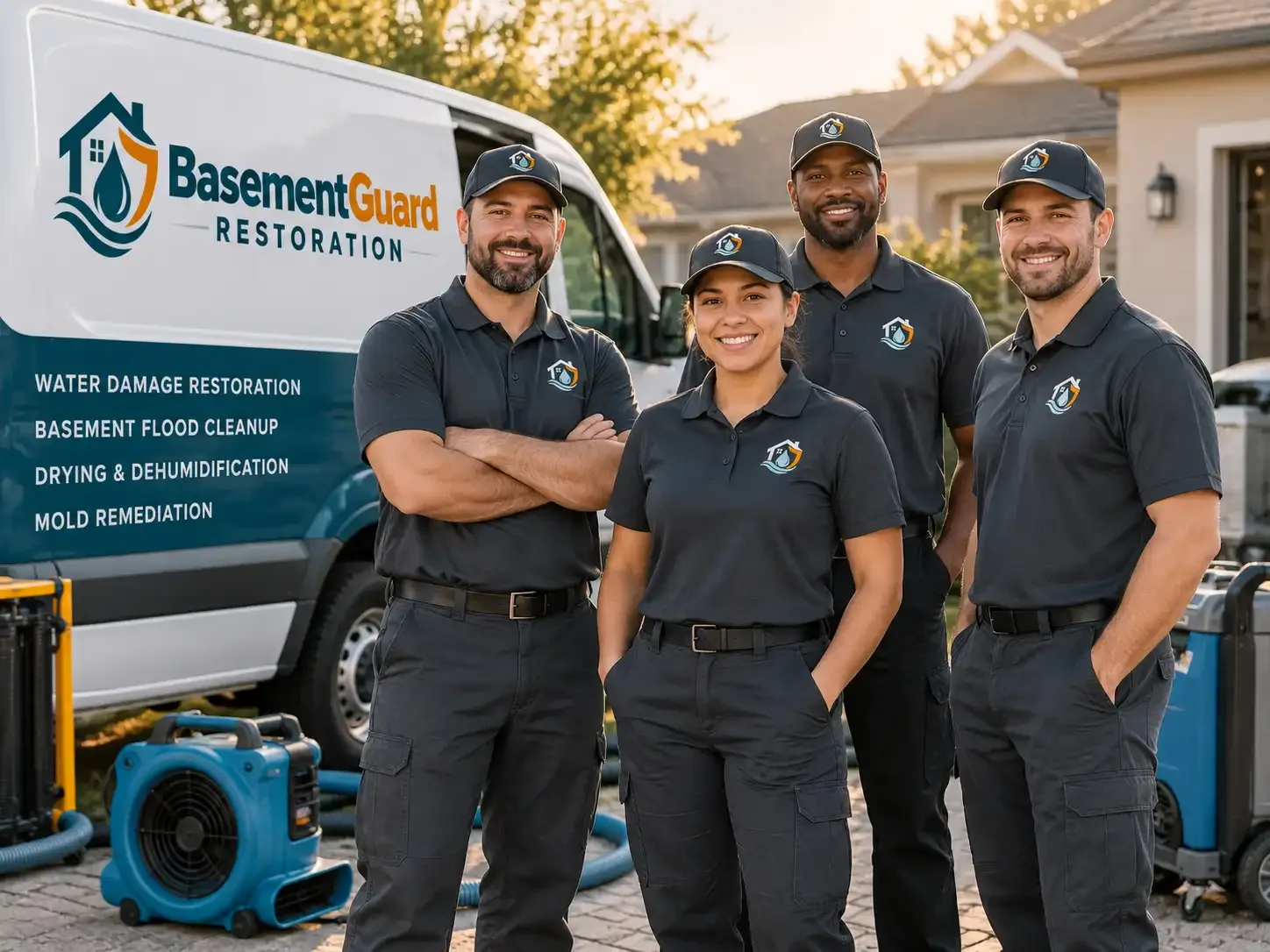 Basement Water Damage Restoration company in Mount Auburn, IA